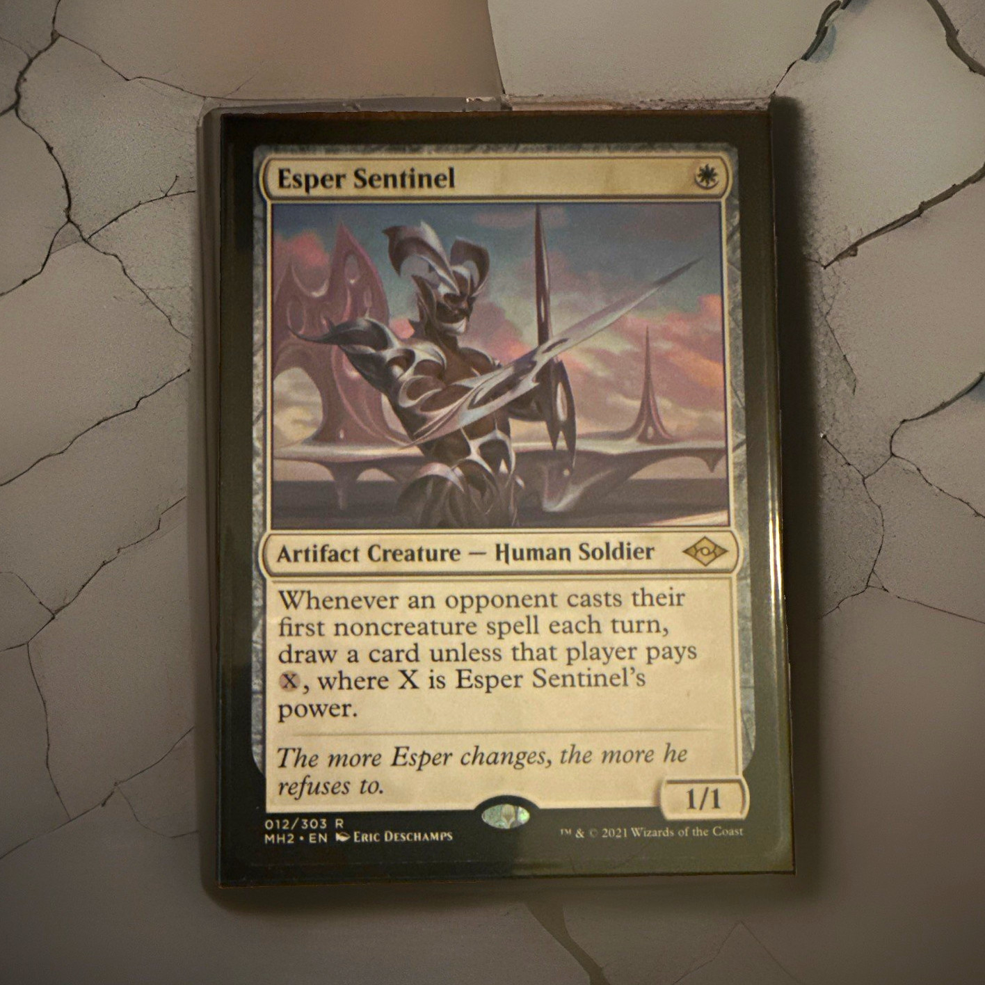 Esper Sentinel MH2 Regular 012/303 Rare Artifact Creature English Esper Sentinel MH2 Regular 012/303 Rare Artifact Creature English