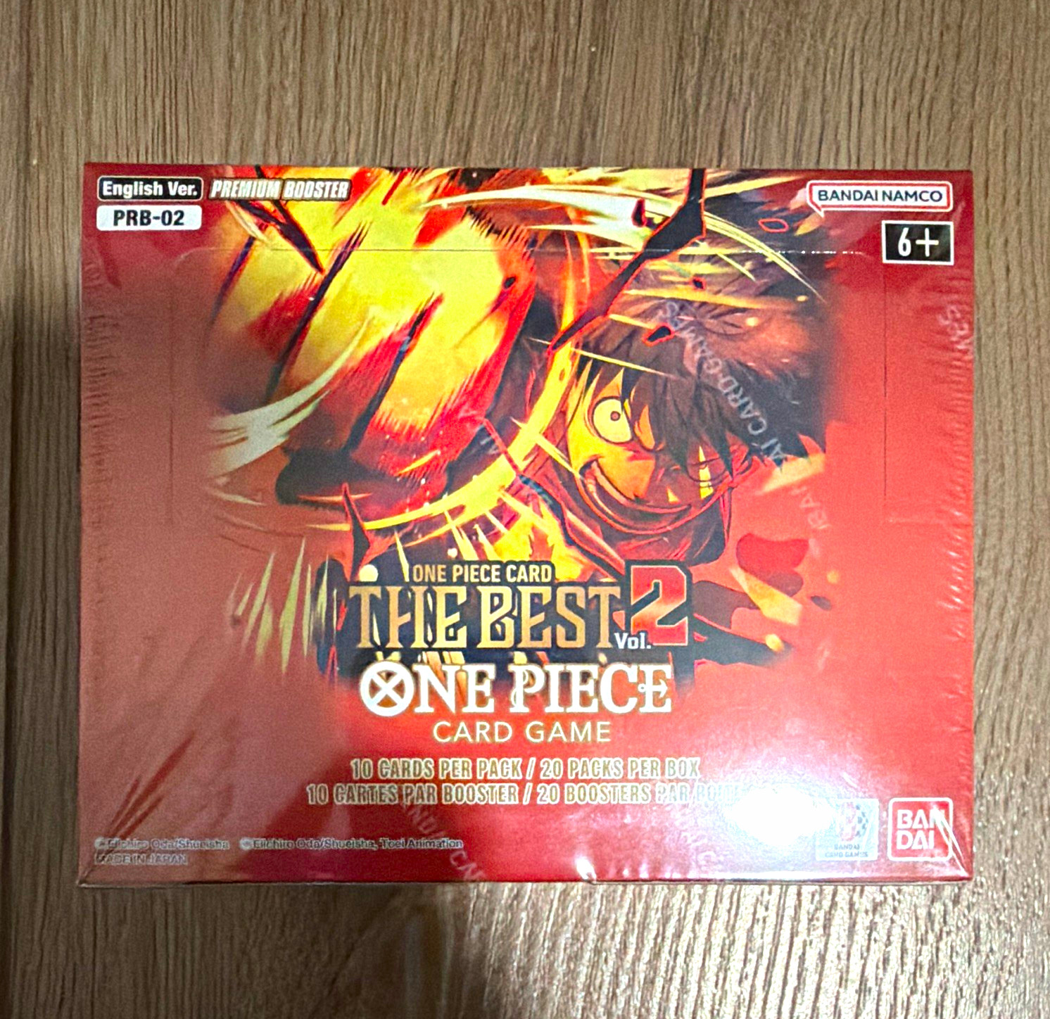 Bandai Namco One Piece Card Game The Best Vol.2 PRB-02 Premium Booster Box
