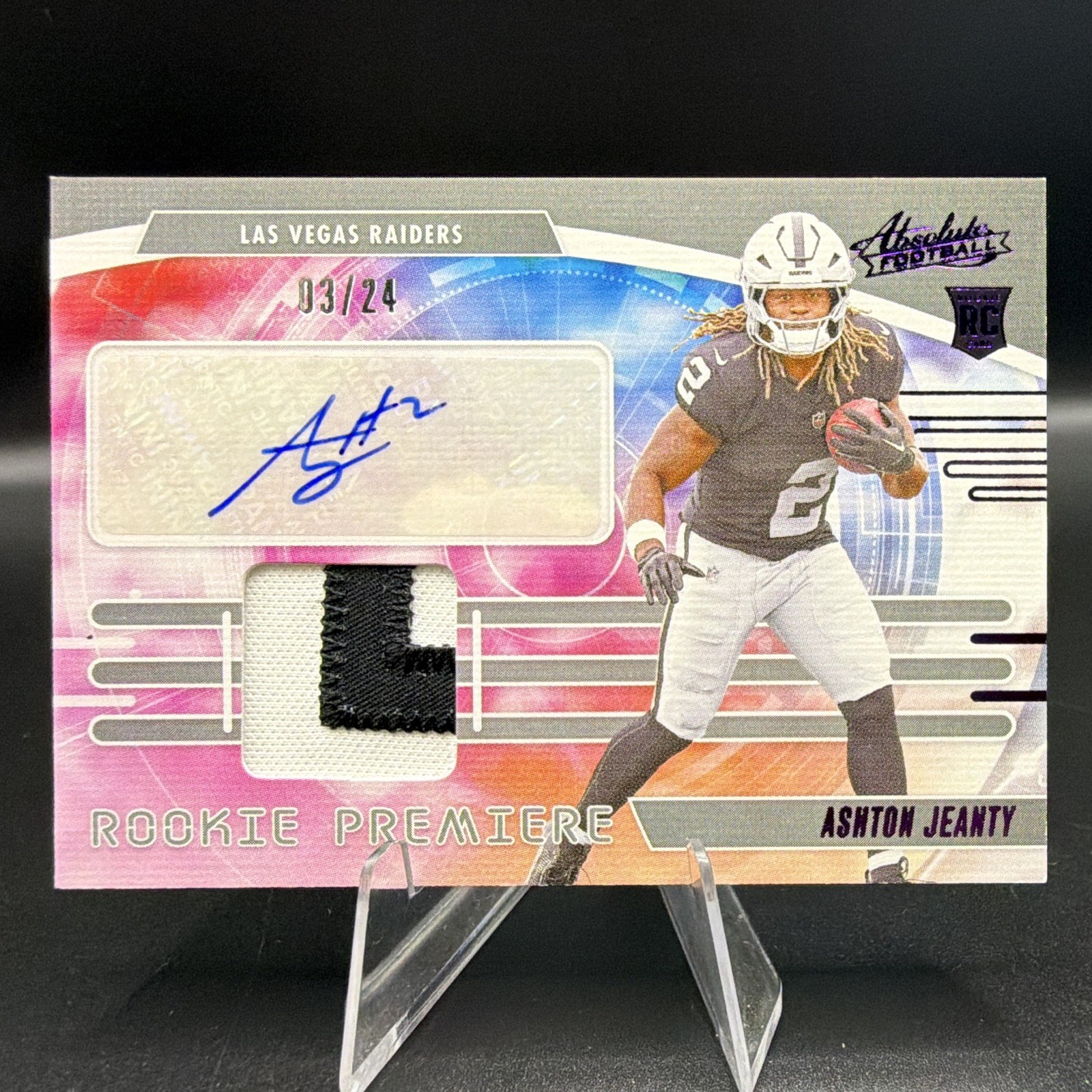 2025 Panini Absolute - RPA /24 Rookie Premiere Ashton Jeanty #RPM-AJY 🔥 2025 Panini Absolute - RPA /24 Rookie Premiere Ashton Jeanty #RPM-AJY 🔥