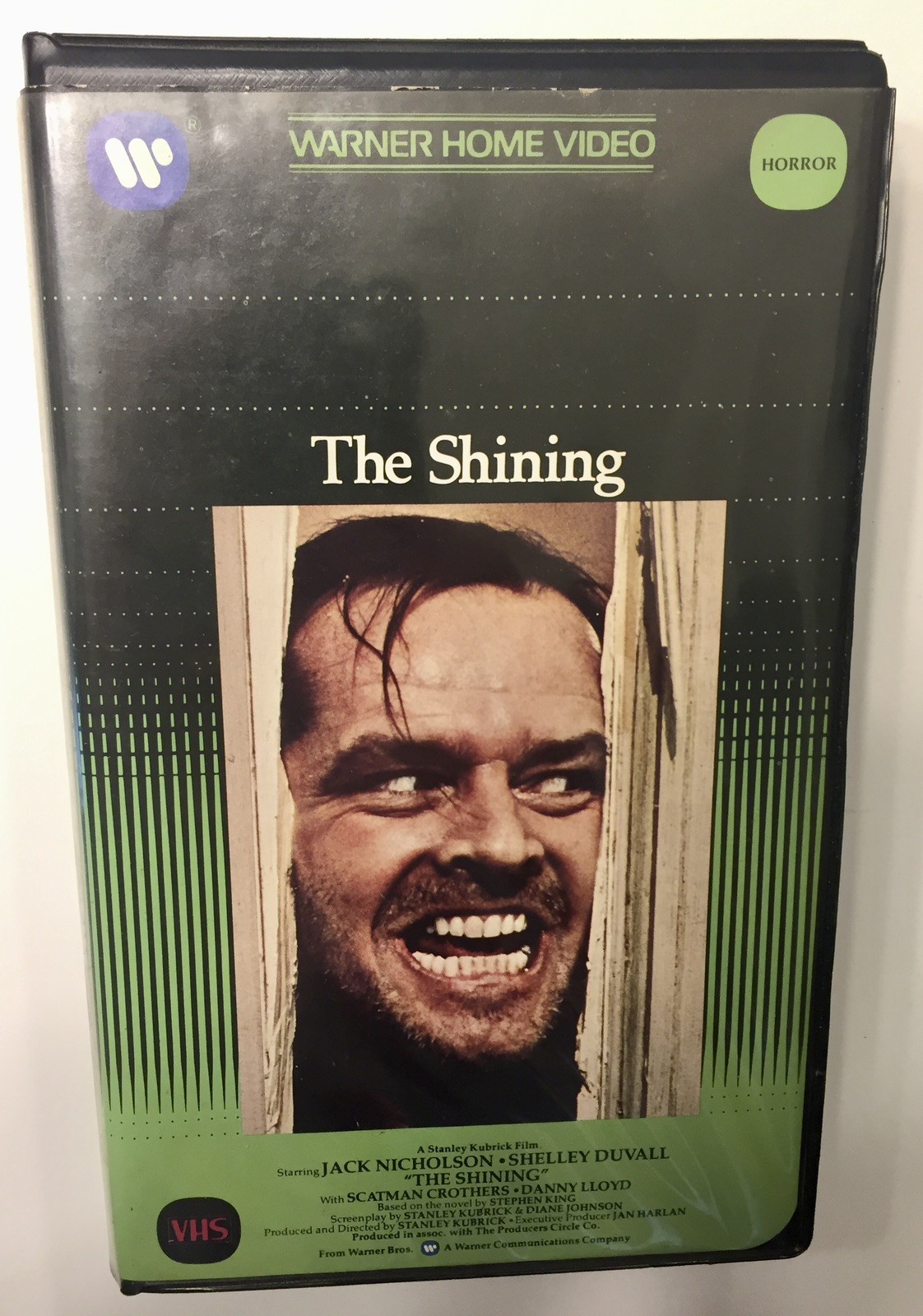 Rare TESTED Stanley Kubrick’s THE SHINING First Release VHS Clamshell CLEAN Rare TESTED Stanley Kubrick’s THE SHINING First Release VHS Clamshell CLEAN