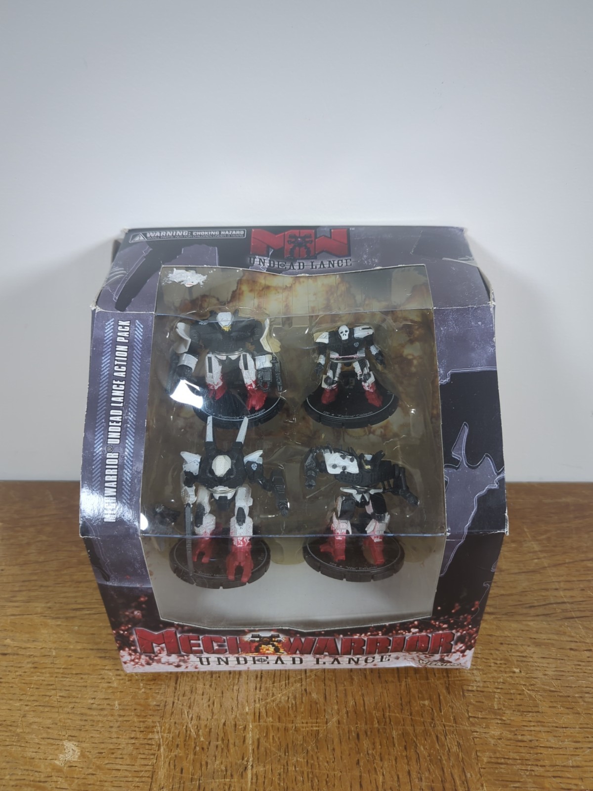 2007 MECH WARRIOR Undead Lance Action Pack - New Damaged Box 2007 MECH WARRIOR Undead Lance Action Pack - New Damaged Box