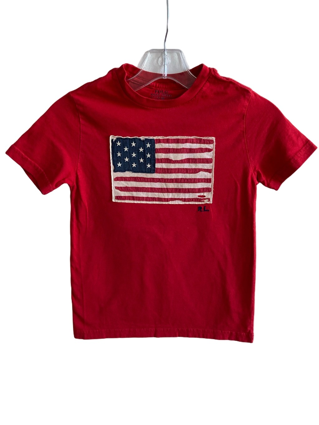 Polo Ralph Lauren 7 130 Midwest Americana Archival Heritage 80s Sci-fi Kids Tee
