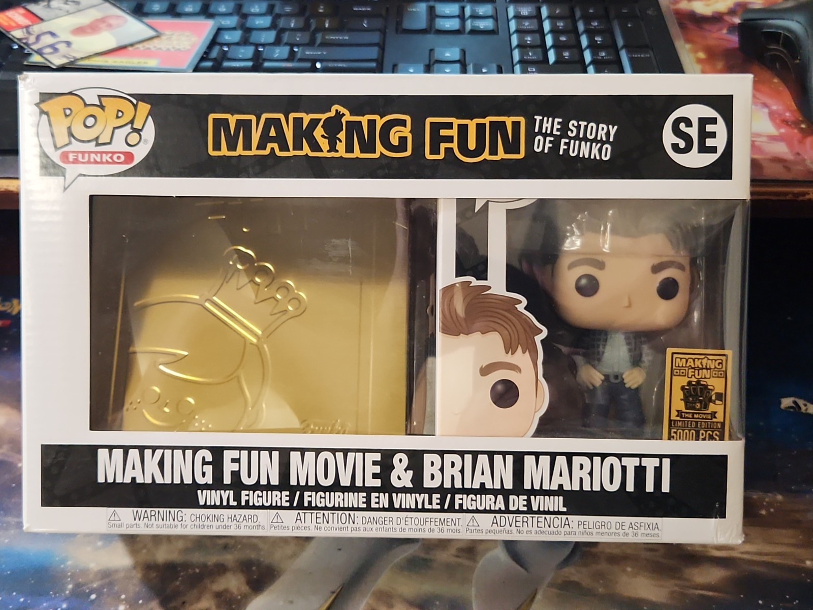 Funko POP Brian Mariotti Making Fun Bundle POP & DVD LE5000 Funko POP Brian Mariotti Making Fun Bundle POP & DVD LE5000