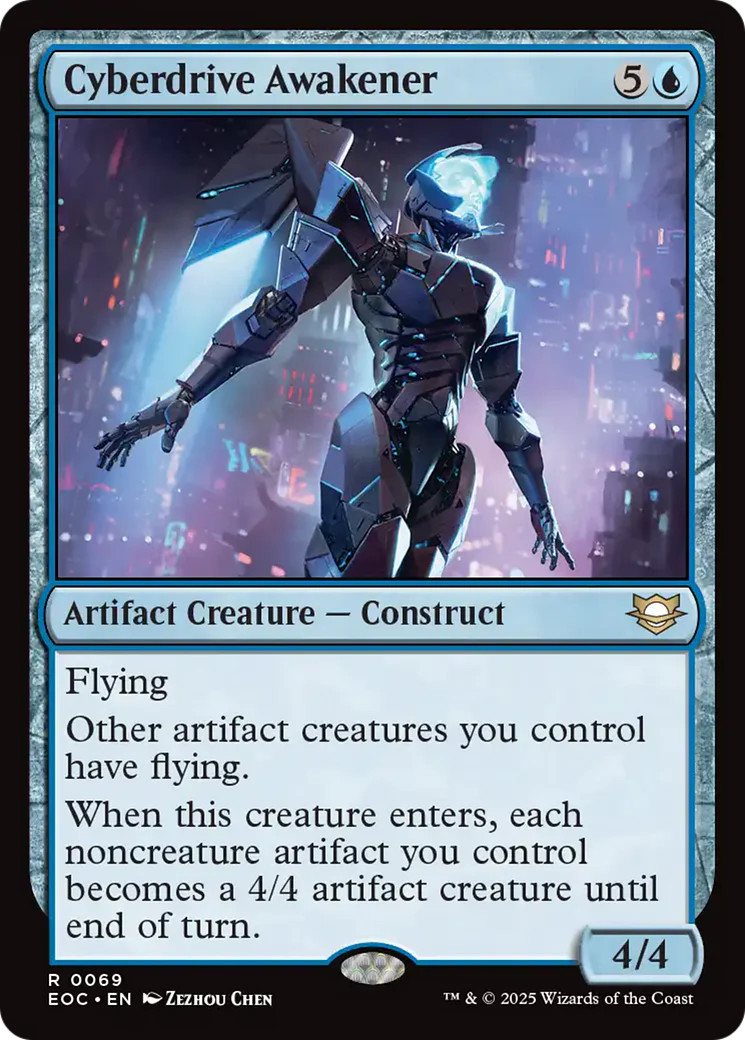 MTG Cyberdrive Awakener [Edge of Eternities Commander] Near Mint Magic
