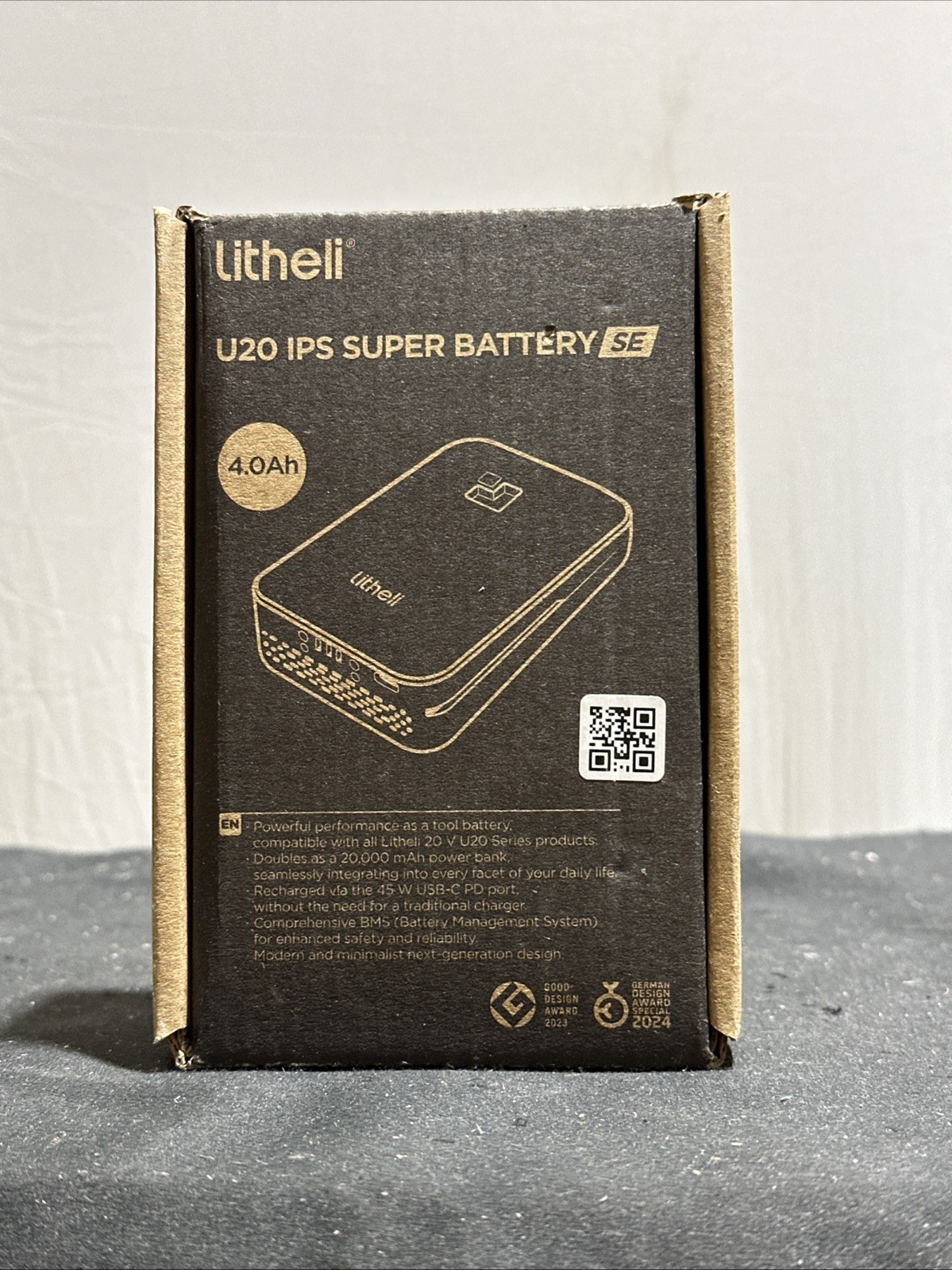 LITHELI U20 IPS Super Battery SE 2.0Ah 10000 mAh U20BY10 CHARGER NEW IN BOX LITHELI U20 IPS Super Battery SE 2.0Ah 10000 mAh U20BY10 CHARGER NEW IN BOX