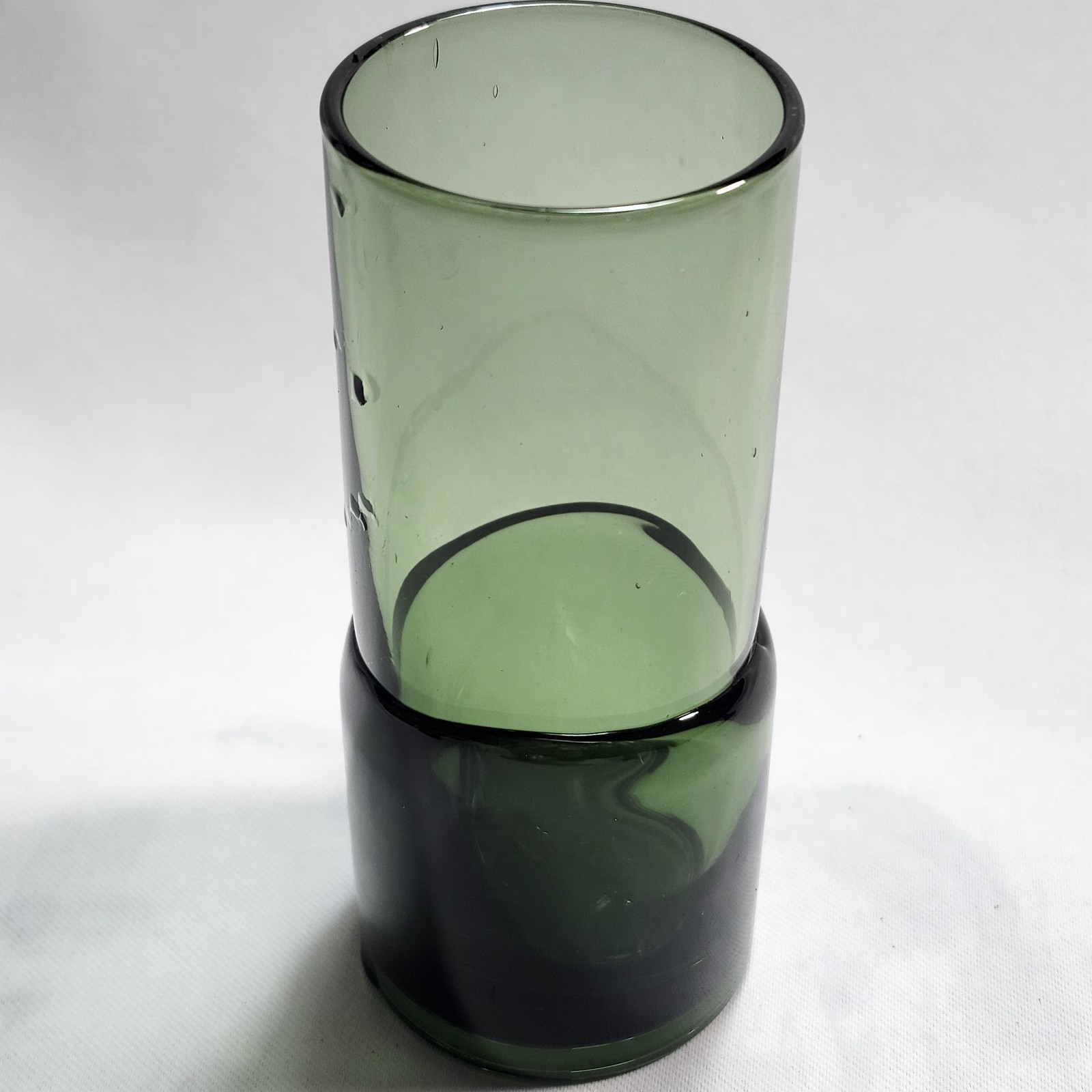 Pier 1 Imports Double Dipped Green Hand-Blown 3 oz Shot Glasses Pier 1 Imports Double Dipped Green Hand-Blown 3 oz Shot Glasses