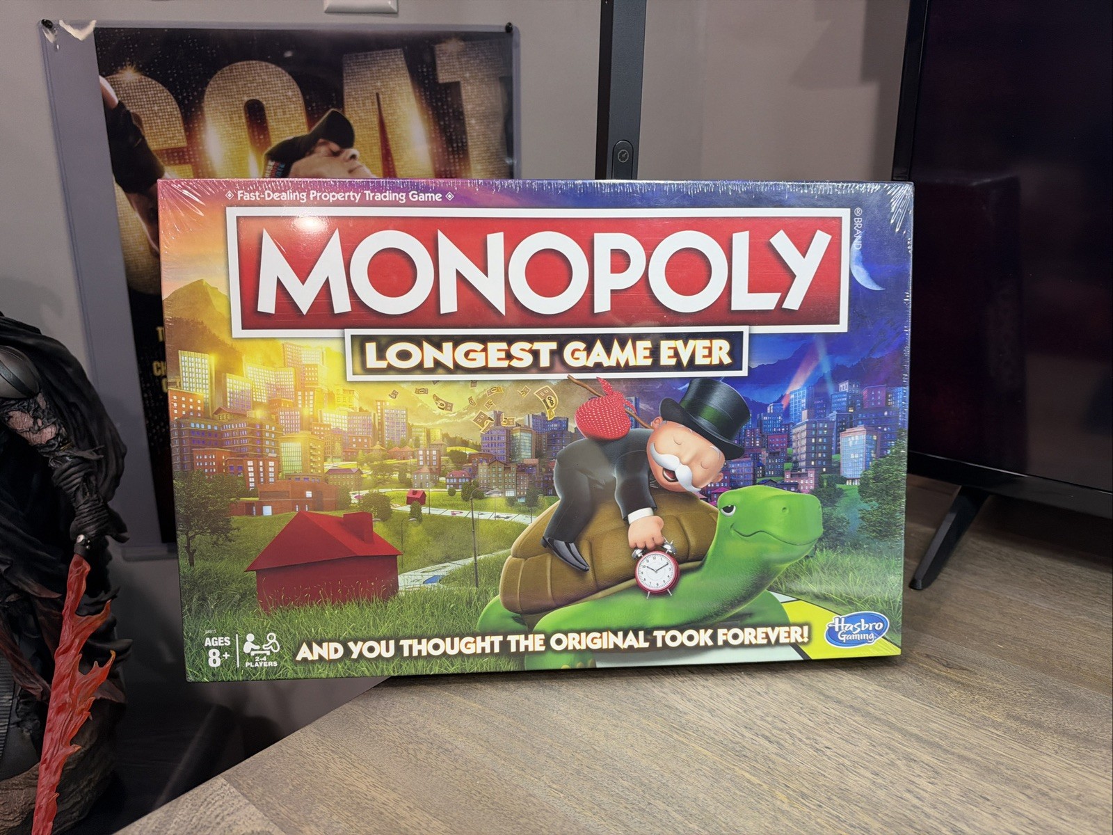Hasbro E8915 Monopoly Longest Game Ever Edition Factory Sealed Hasbro E8915 Monopoly Longest Game Ever Edition Factory Sealed