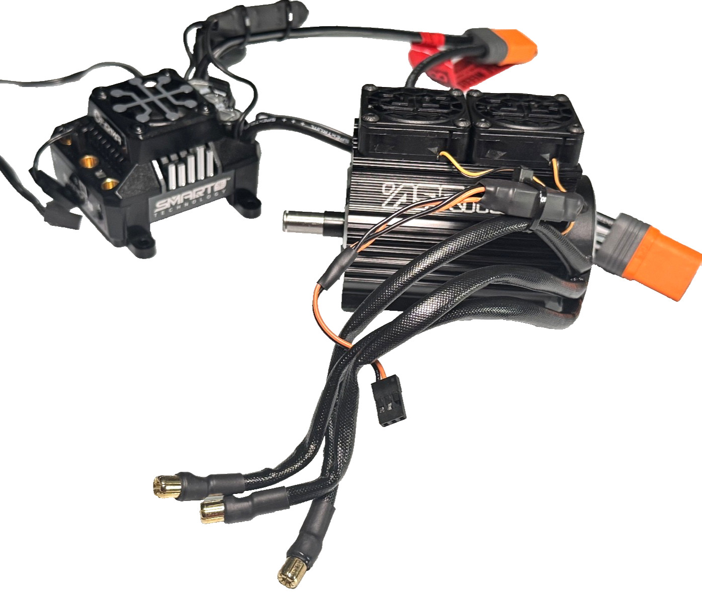 Arrma Limitless 8s 120mph Spektrum Brushless Motor 1450kv & 160A ESC Firma Smart