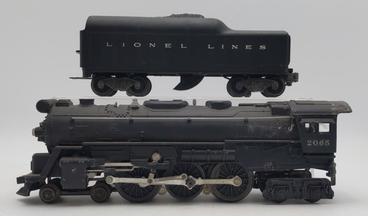 Lionel 2065 Vintage O 4-6-4 Small Hudson Steam Locomotive & 2046W Tender