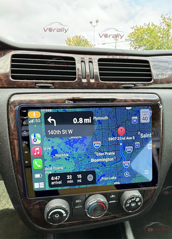 10'' For 2006-2013 Chevrolet Impala WiFi Apple Carplay Radio Android 13 RDS GPS 