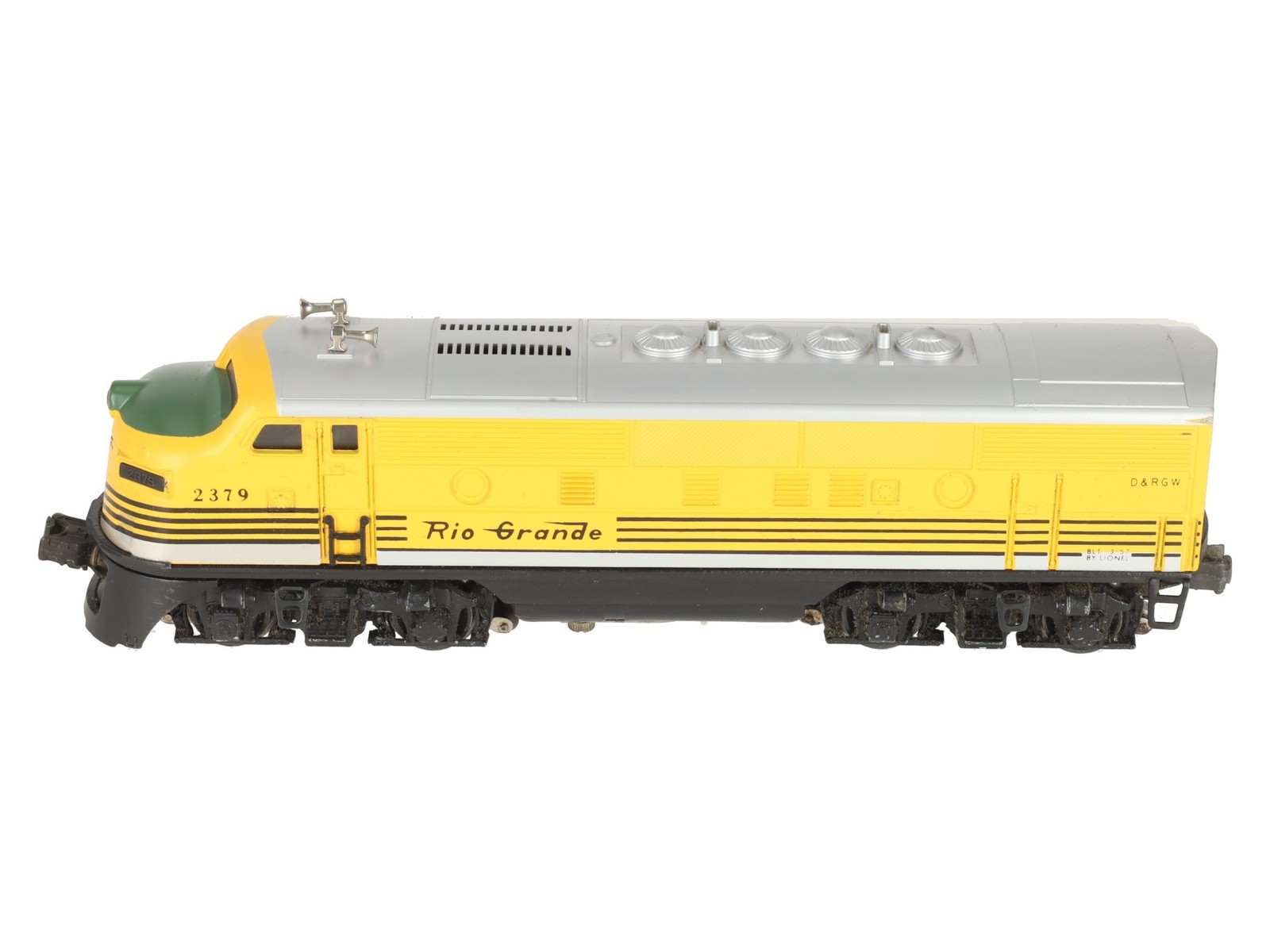 Lionel 2379 Vintage O Rio Grande F3 Powered Diesel Locomotive