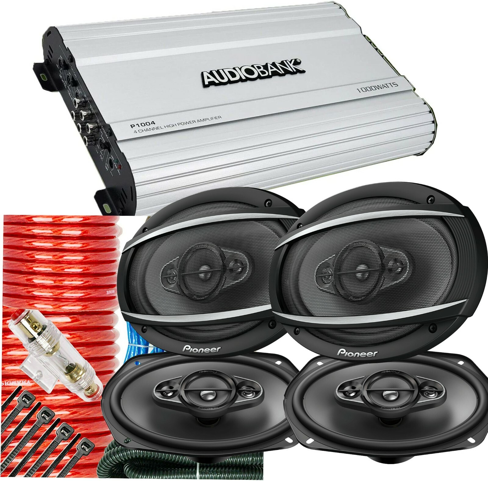 4X Pioneer ELITE  900W 6 x 9
