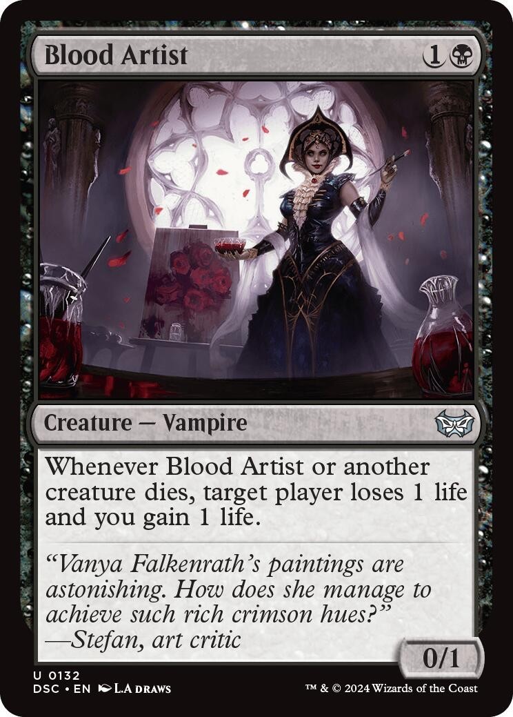 MTG DSC U Blood Artist #132 NM MTG DSC U Blood Artist #132 NM