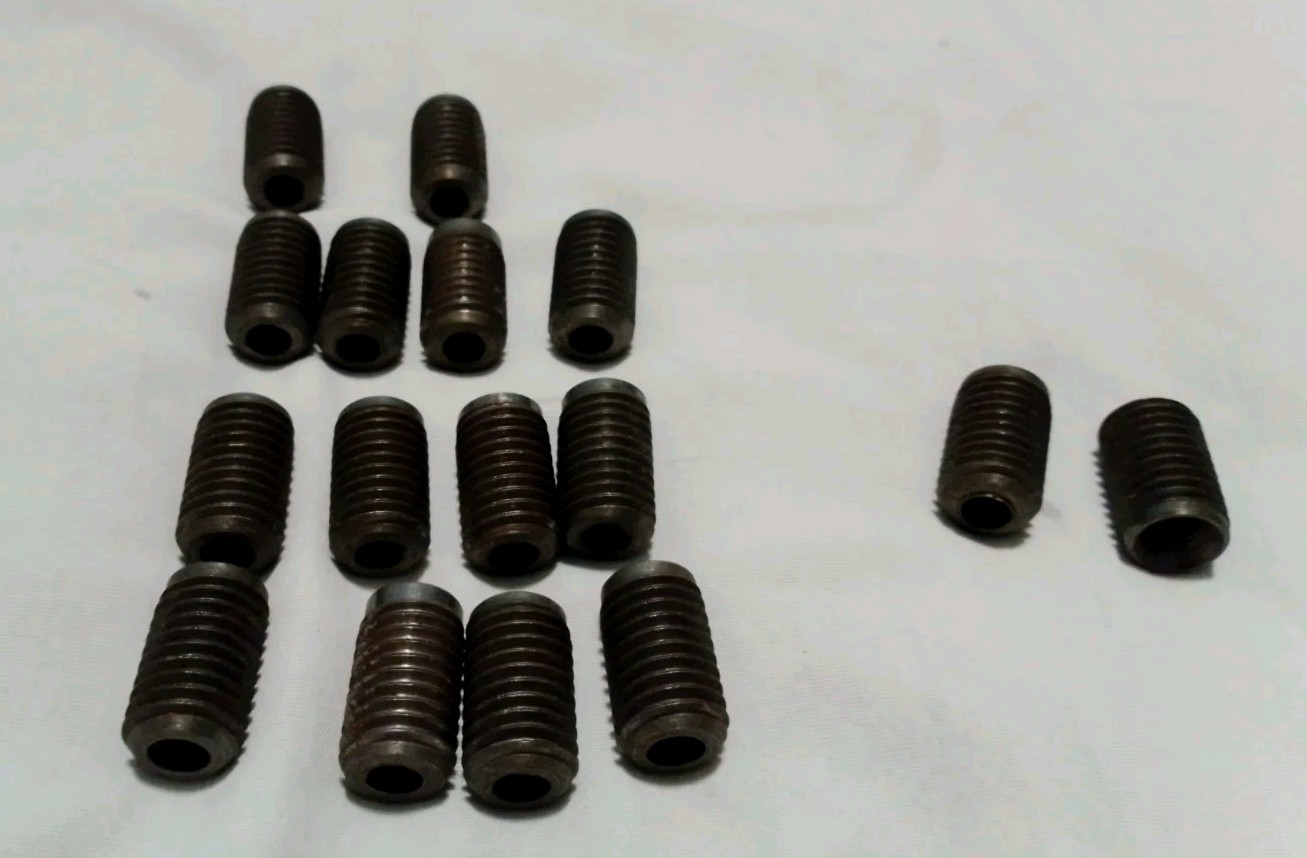 NOS GERMAN ENGINE CRANKCASE CASE SAVERS 8mm i.d. (16pcs.) One Set 