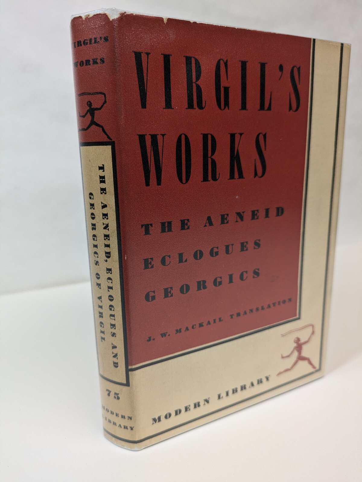 Virgil's Works The Aeneid, Eclogues, Georgics Modern Library 1950 HCDJ 75 Green Virgil's Works The Aeneid, Eclogues, Georgics Modern Library 1950 HCDJ 75 Green