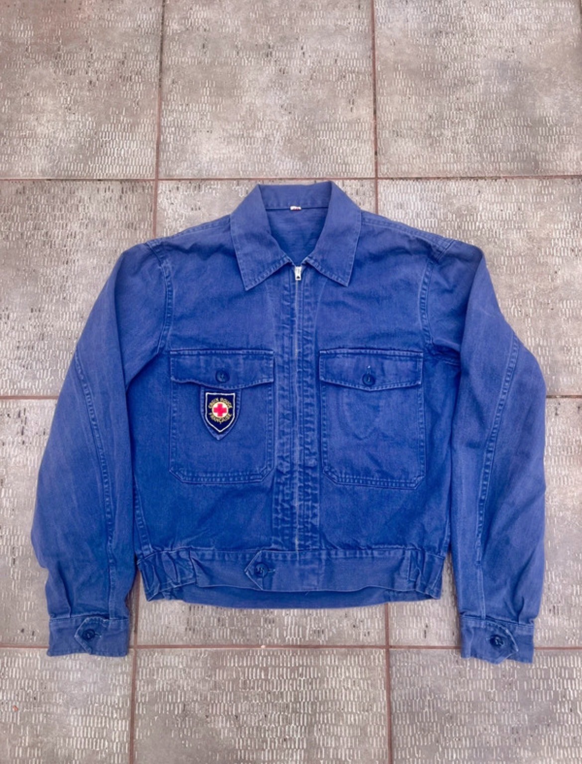 1950s Vintage French Cycling Jacket