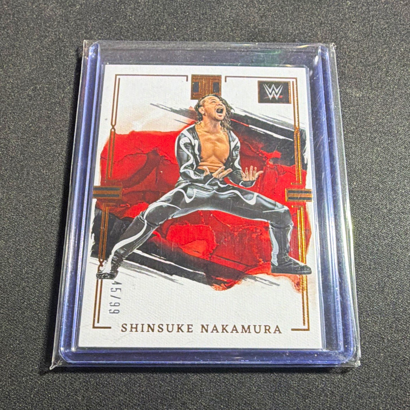 Panini 2023 Impeccable WWE Raw Shinsuke Nakamura Base #33 /99