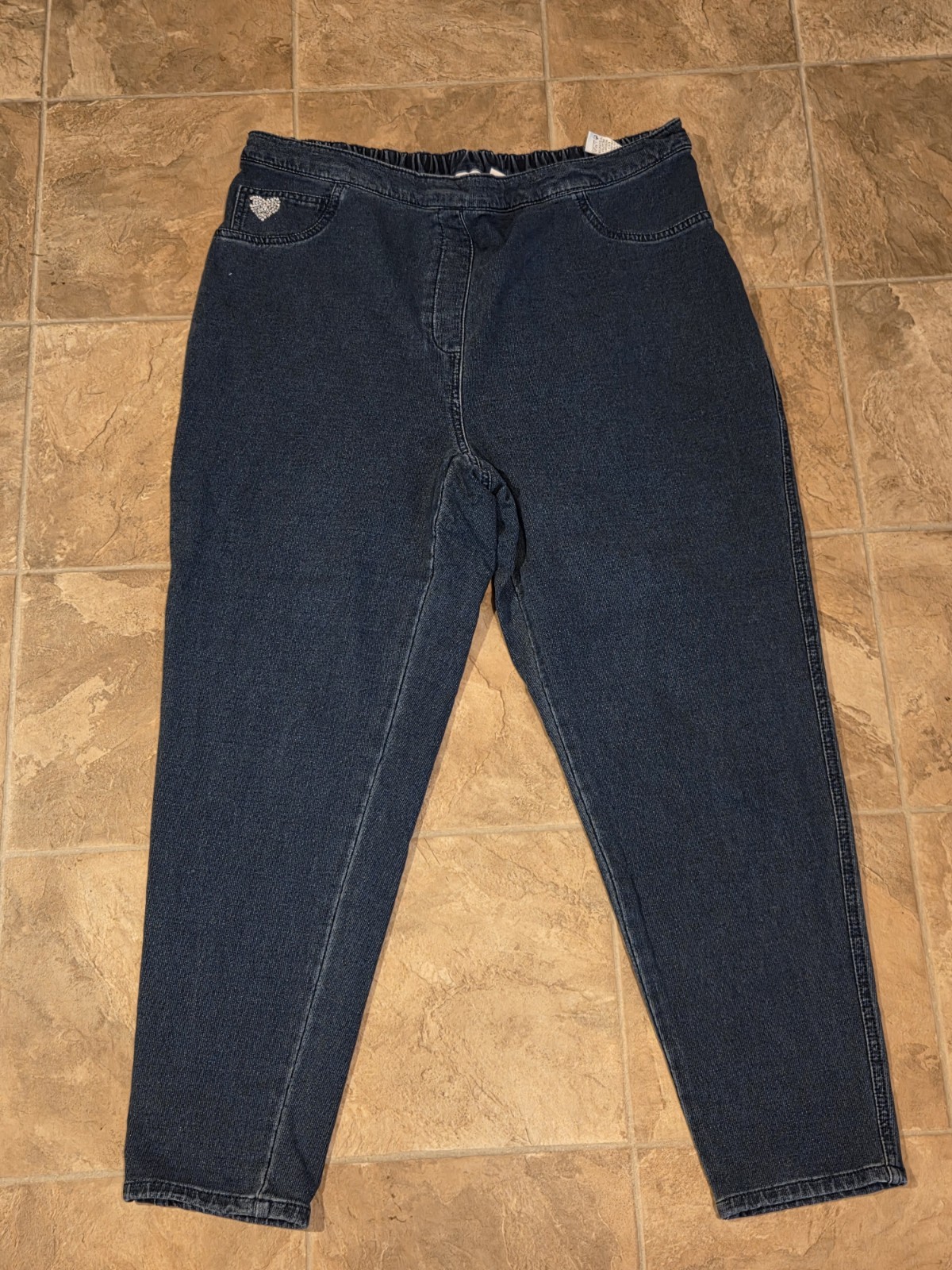 Women\'s Dream Jeannes By Quacker Factory Pull On Jeans Size 1X