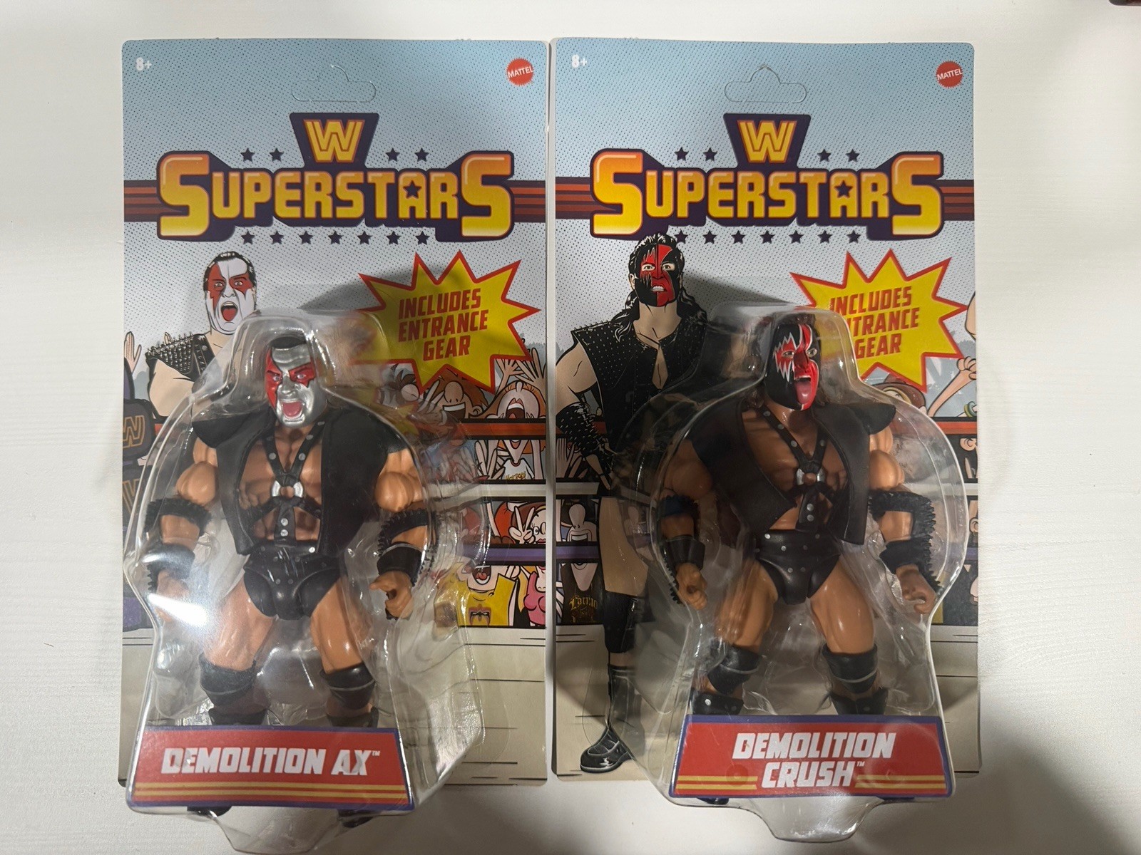 WWE Superstars Series 17 Demolition Ax And Smash Set Of 2 WWE Superstars Series 17 Demolition Ax And Smash Set Of 2