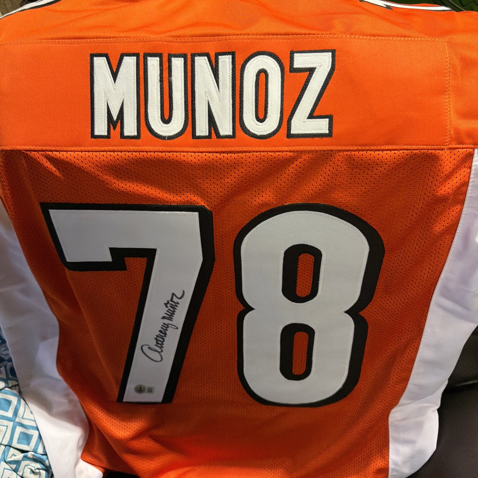 Signed Anthony Munoz Cincinnati Bengals Beckett Certified Signed Anthony Munoz Cincinnati Bengals Beckett Certified