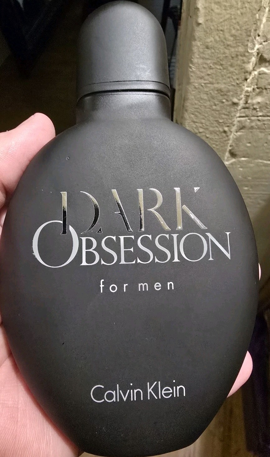 Dark Obsession by Calvin Klein  Edt 4.0 oz/120 ml.  90% Full.