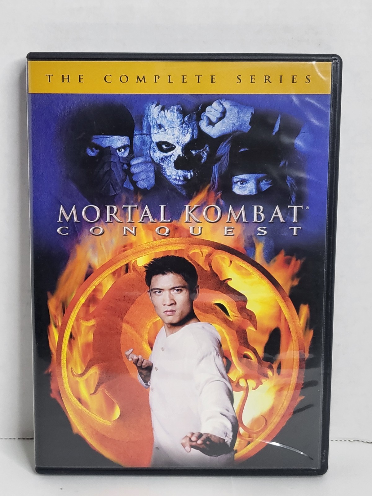DVD Boxset Mortal Kombat Conquest Complete Series Rare 2015 4-Disc Set