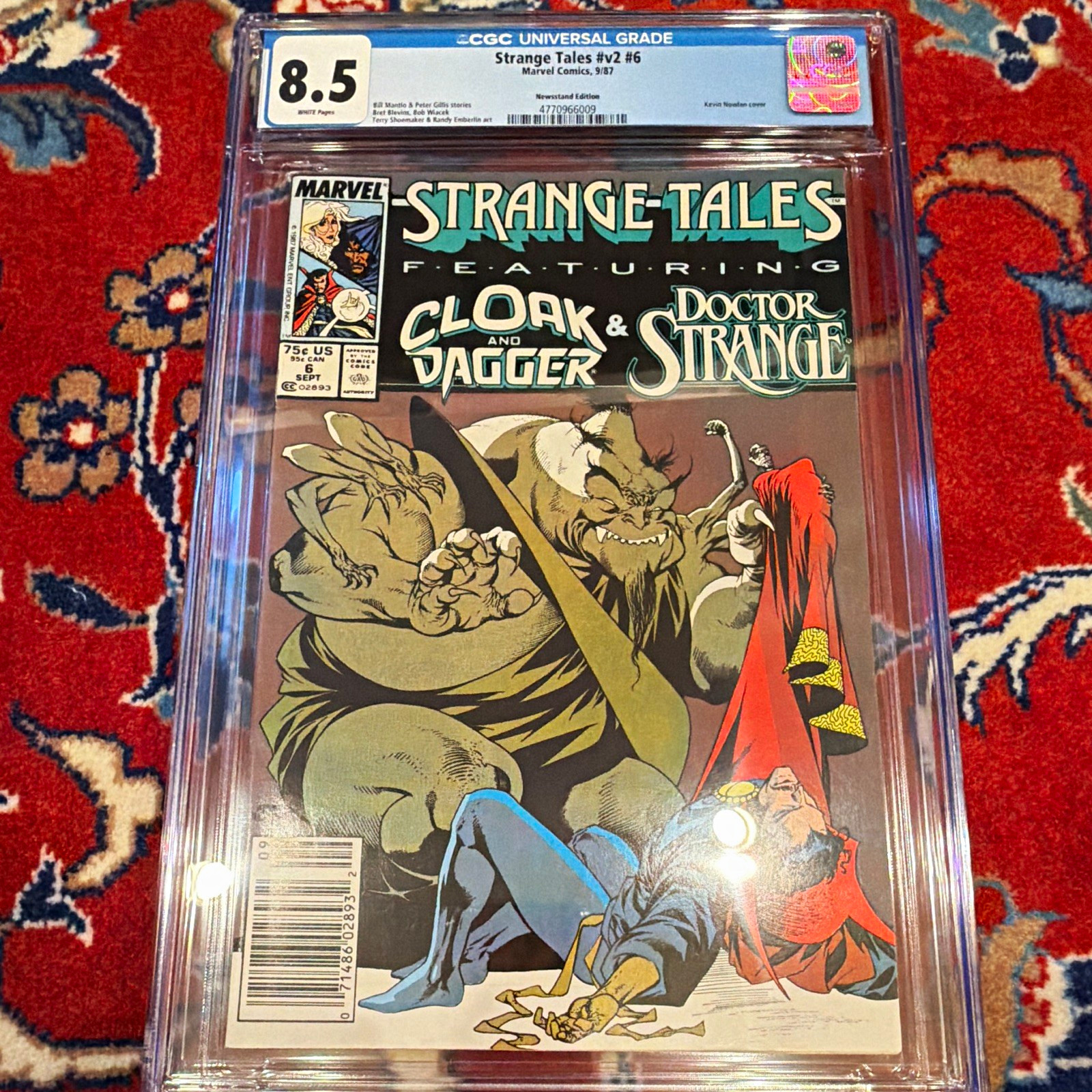 Strange Tales #26 CGC 8.5 (1987) Marvel Comics Newsstand Cloak & Dagger Strange Tales #26 CGC 8.5 (1987) Marvel Comics Newsstand Cloak & Dagger
