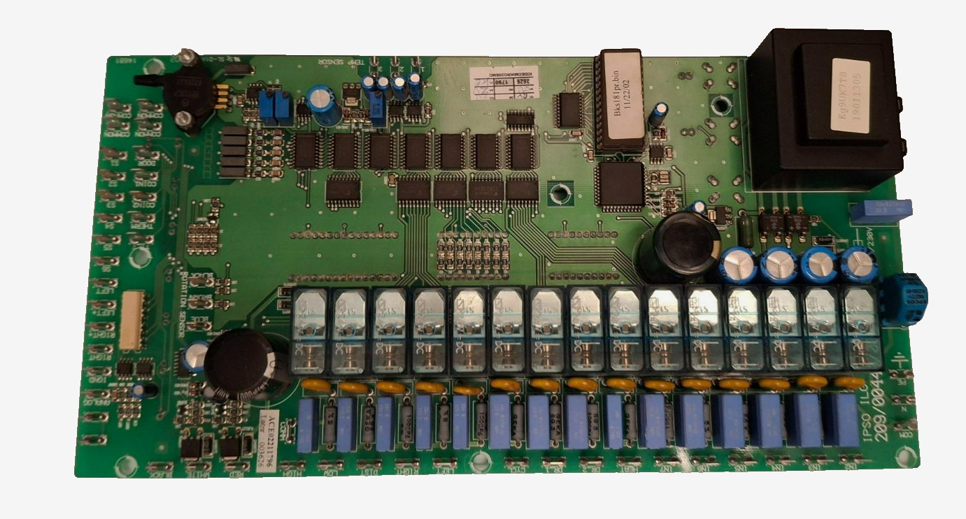 IPSO Washer COMPUTER BOARD MICRO20/F.  P/N: 209/00440/00, 209/00440/00P [USED]