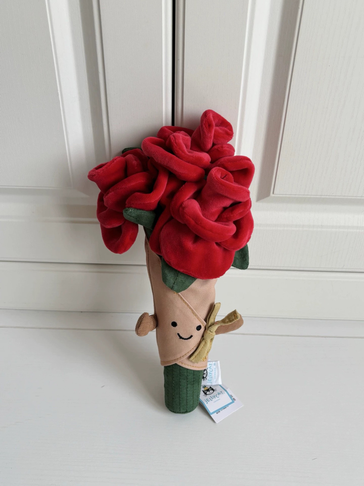 Fluffy Rose Bouquet Soft Plush Doll Gift Kids Toy 12in Fluffy Rose Bouquet Soft Plush Doll Gift Kids Toy 12in