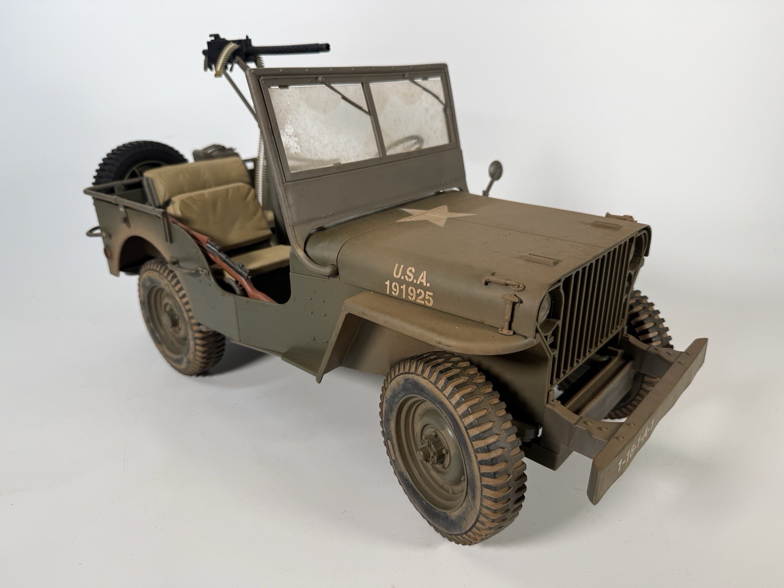 Vintage GI Joe 1941 Willys MB Army Jeep 1/6 Scale Vehicle 2001 Hasbro WW2 Vintage GI Joe 1941 Willys MB Army Jeep 1/6 Scale Vehicle 2001 Hasbro WW2