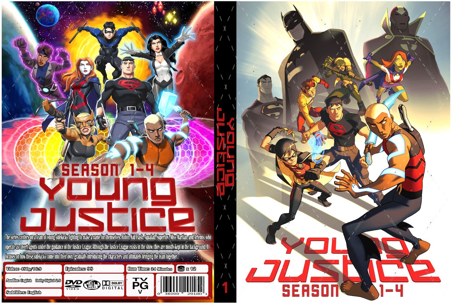 Young Justice Animated Series Season 1-4 Episodes 1-98 English Audio Young Justice Animated Series Season 1-4 Episodes 1-98 English Audio