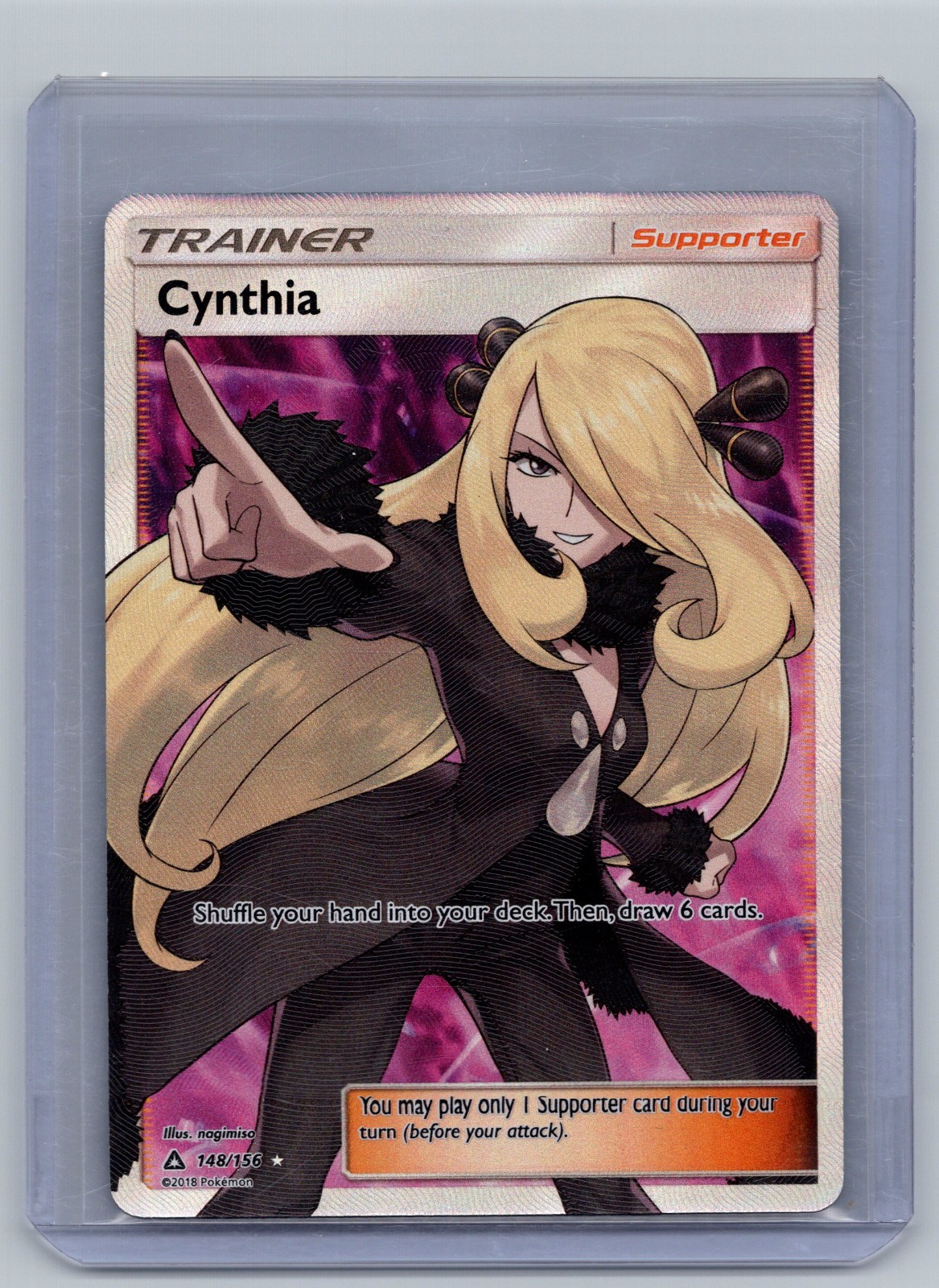 (NM) Cynthia 148/156 - Pokemon Ultra Prism
