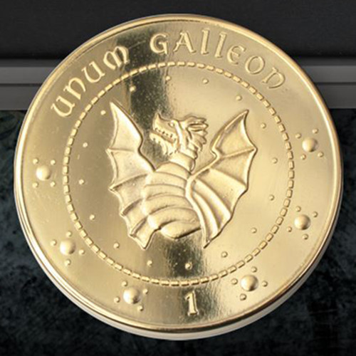 Harry Potter Gringotts Galleon Coin, Wizarding World, Noble Cosplay, Hogwarts HP Harry Potter Gringotts Galleon Coin, Wizarding World, Noble Cosplay, Hogwarts HP