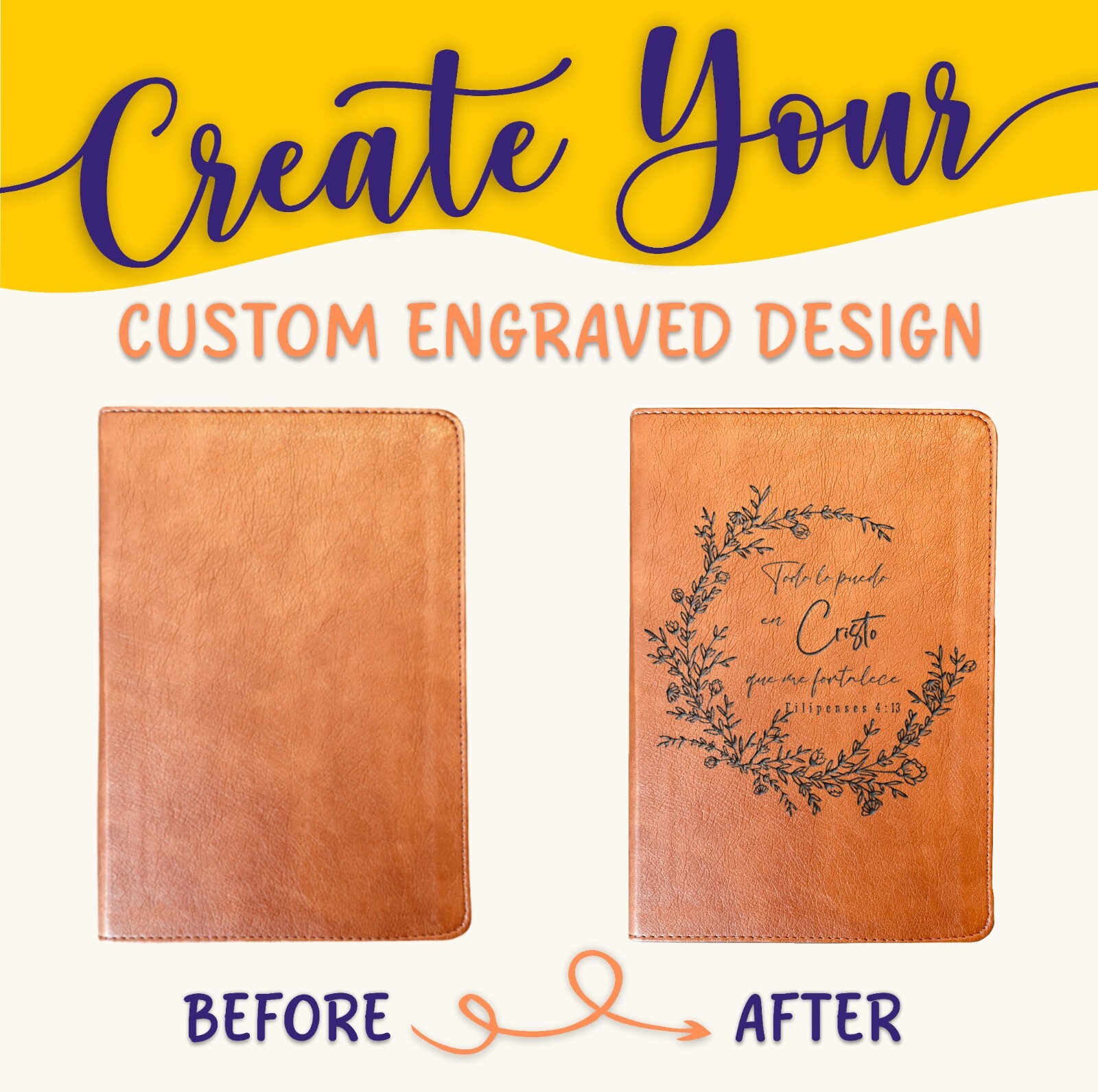 Personalized ESV Bible: Create Your Own Custom Engraved Design with a Designer