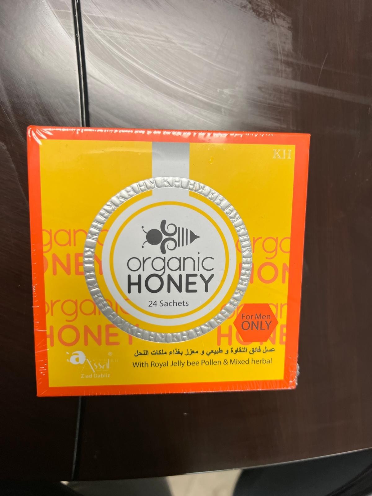 Organic Honey with Royal Jelly bee Pollen & Mixed Herbal. Organic Honey with Royal Jelly bee Pollen & Mixed Herbal.