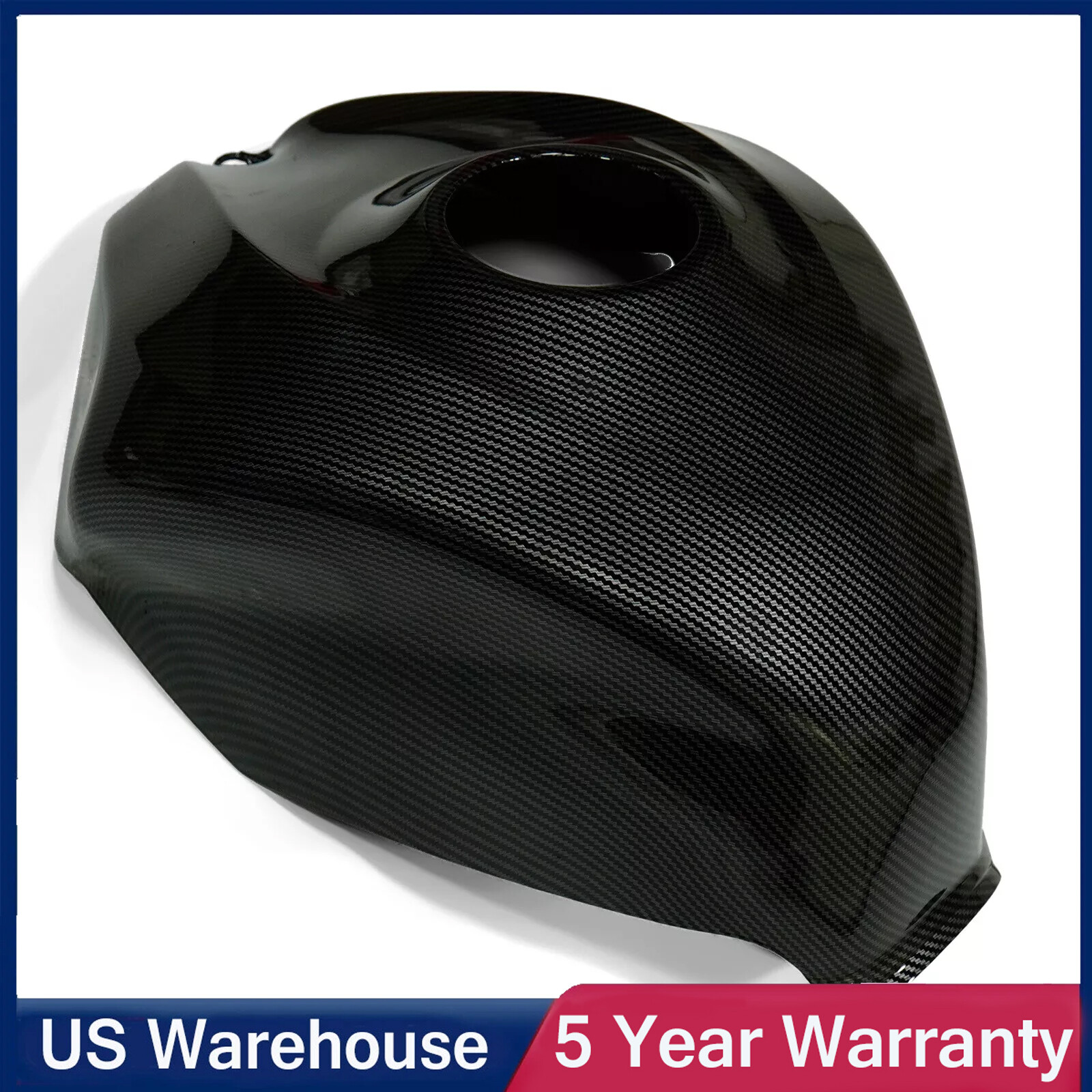 Carbon Fiber Painted  Fuel Gas Tank Cover Cowl For SUZUKI GSXR 600/750 2006 2007