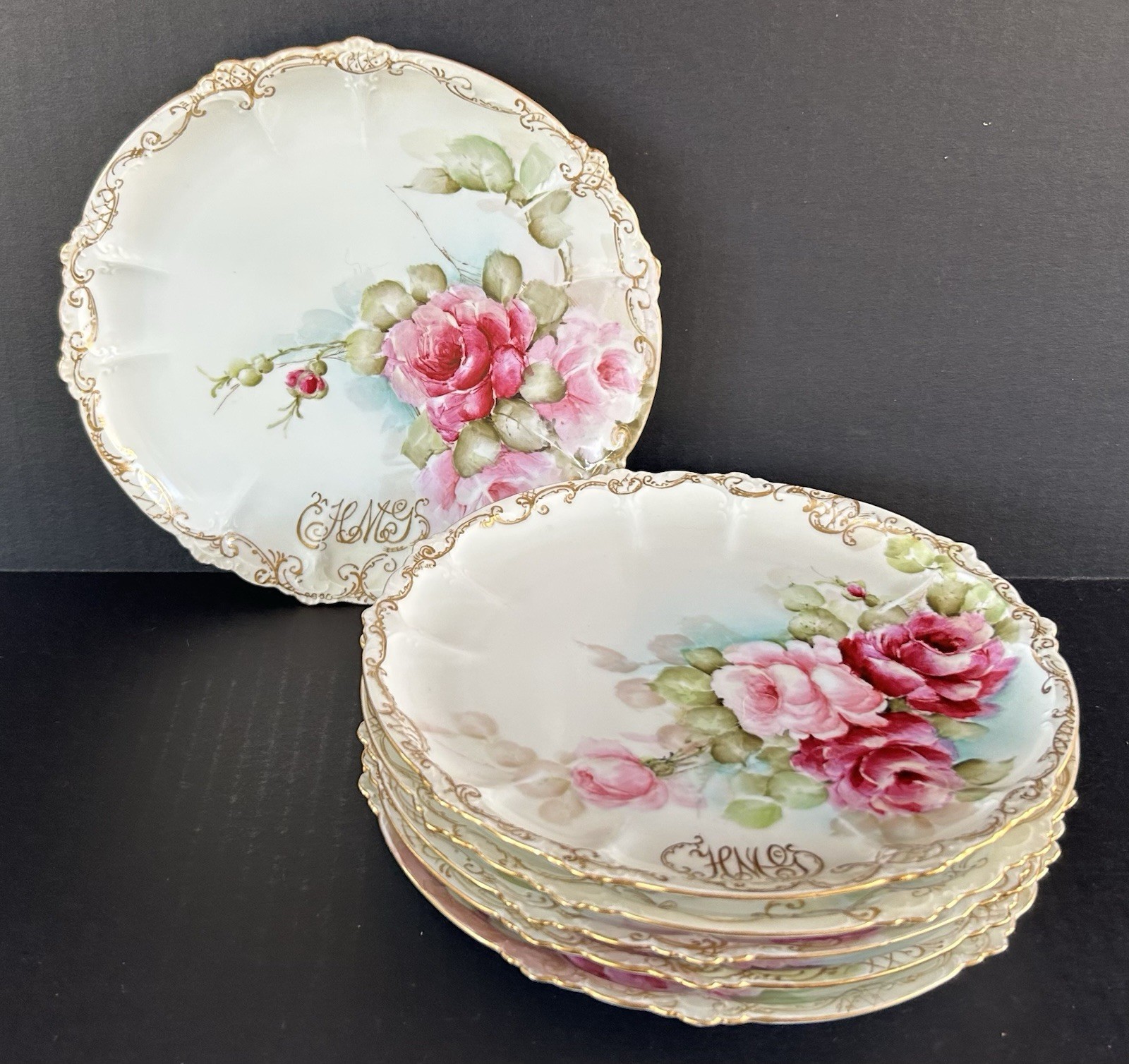 Rosenthal Claire Bavaria Dessert Plates 7.75 Rosenthal Claire Bavaria Dessert Plates 7.75