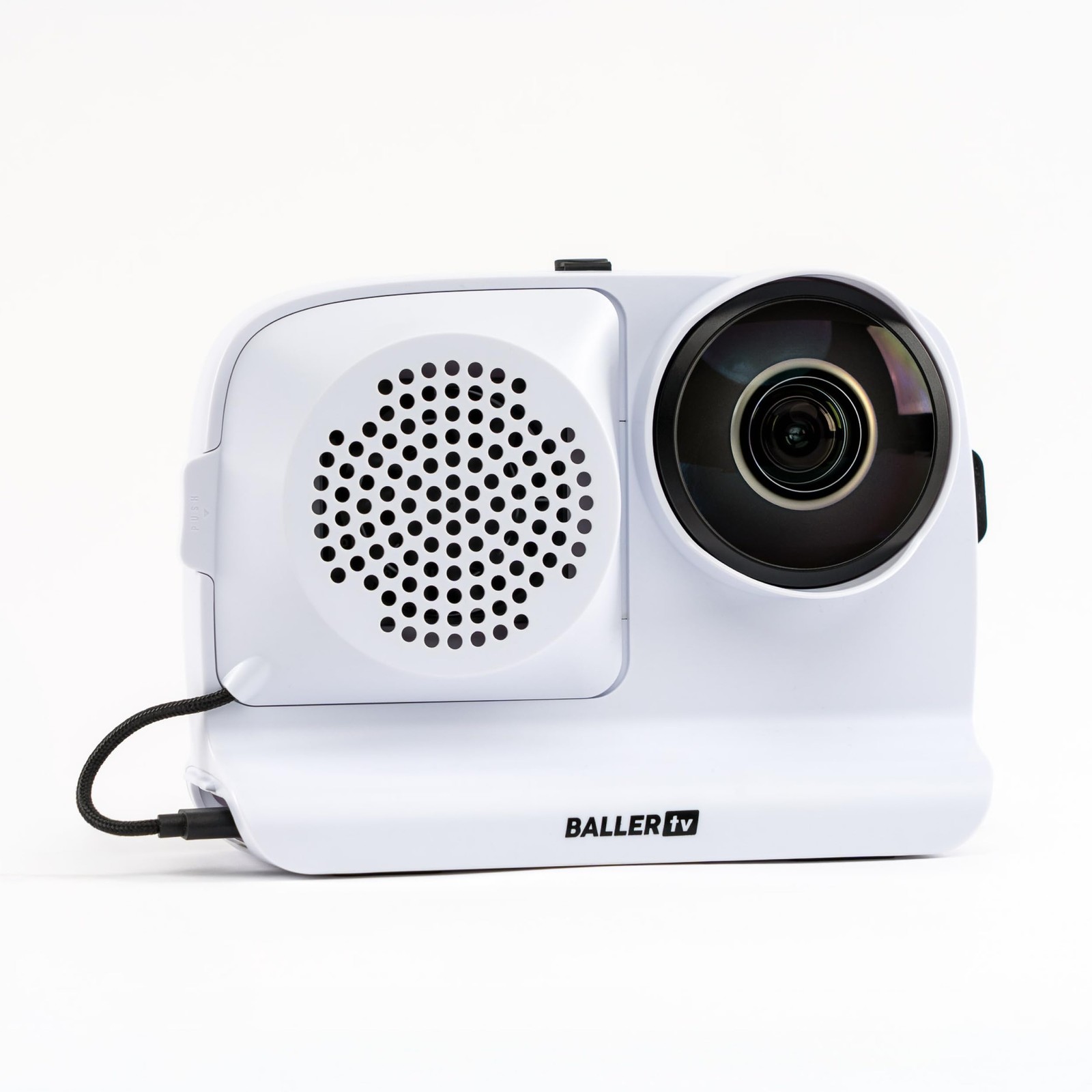 BallerCam AI AutoTracking Sports Filming System 180 iPhone 13 Pro White G1N