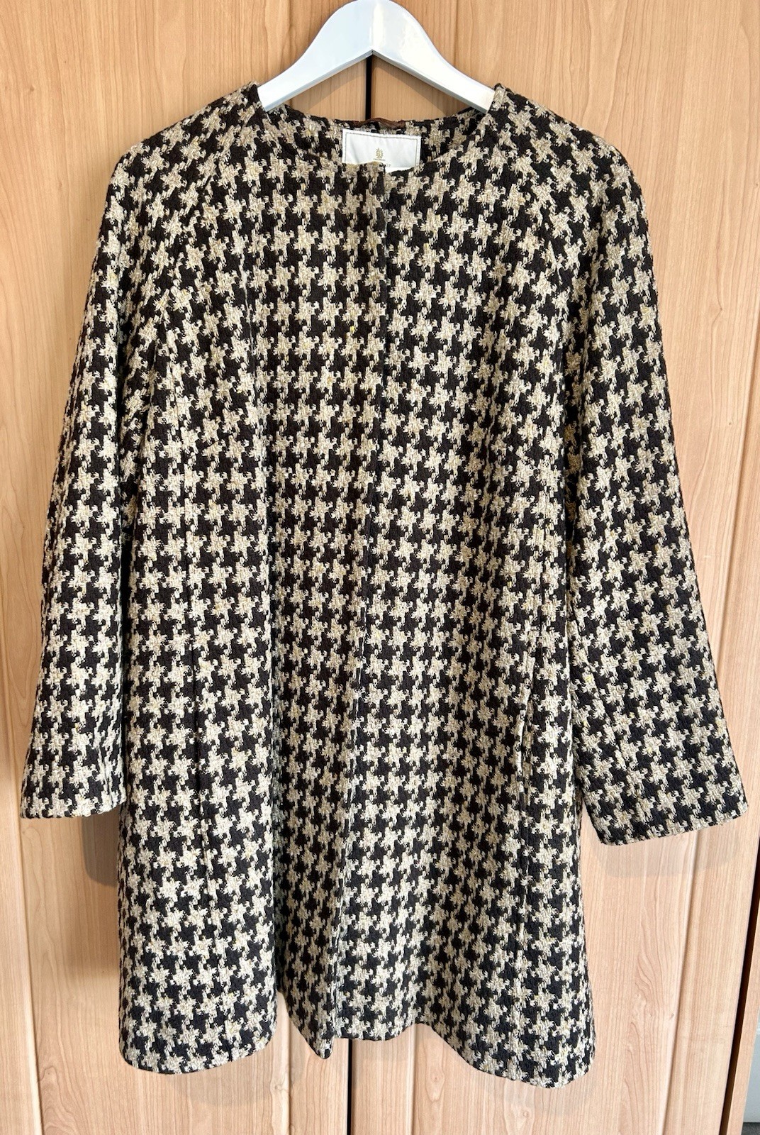 House of Bruar Houndstooth Coat UK 20 luxury Scottish Country Heritage