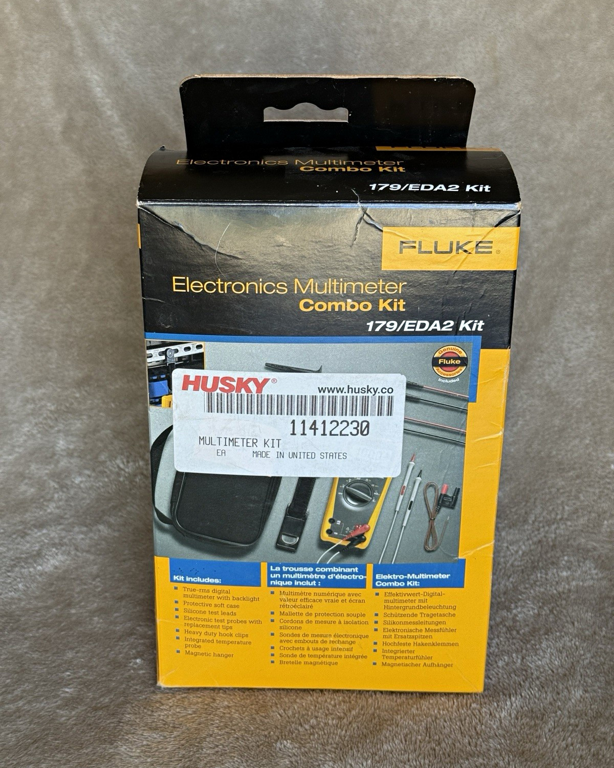 Fluke 179/EDA2 6 Piece Industrial Electronics Multimeter Combo Kit Fluke 179/EDA2 6 Piece Industrial Electronics Multimeter Combo Kit