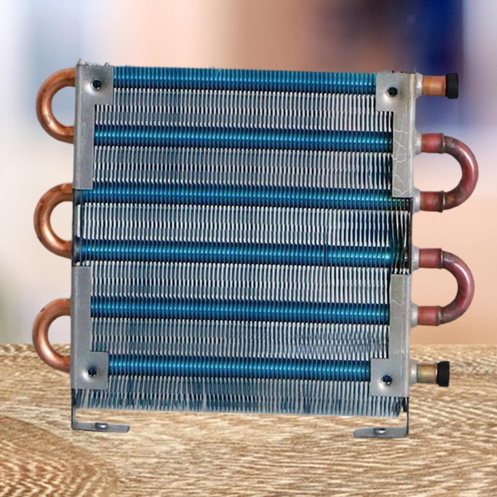Small Condenser Radiator Copper Tube Cooling System Compact Heat Exchanger