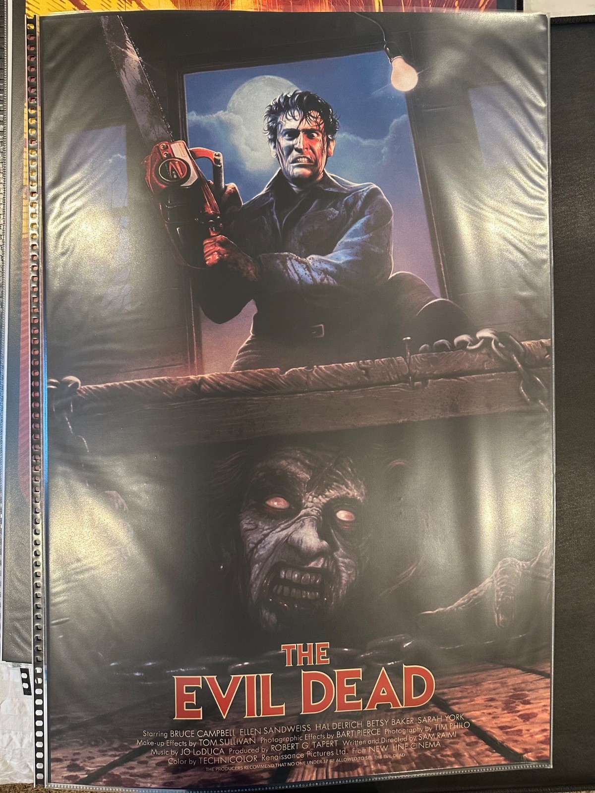 BOTH PRINTS The Evil Dead 1 & 2 by Nick Charge Commission Not Mondo BNG BOTH PRINTS The Evil Dead 1 & 2 by Nick Charge Commission Not Mondo BNG