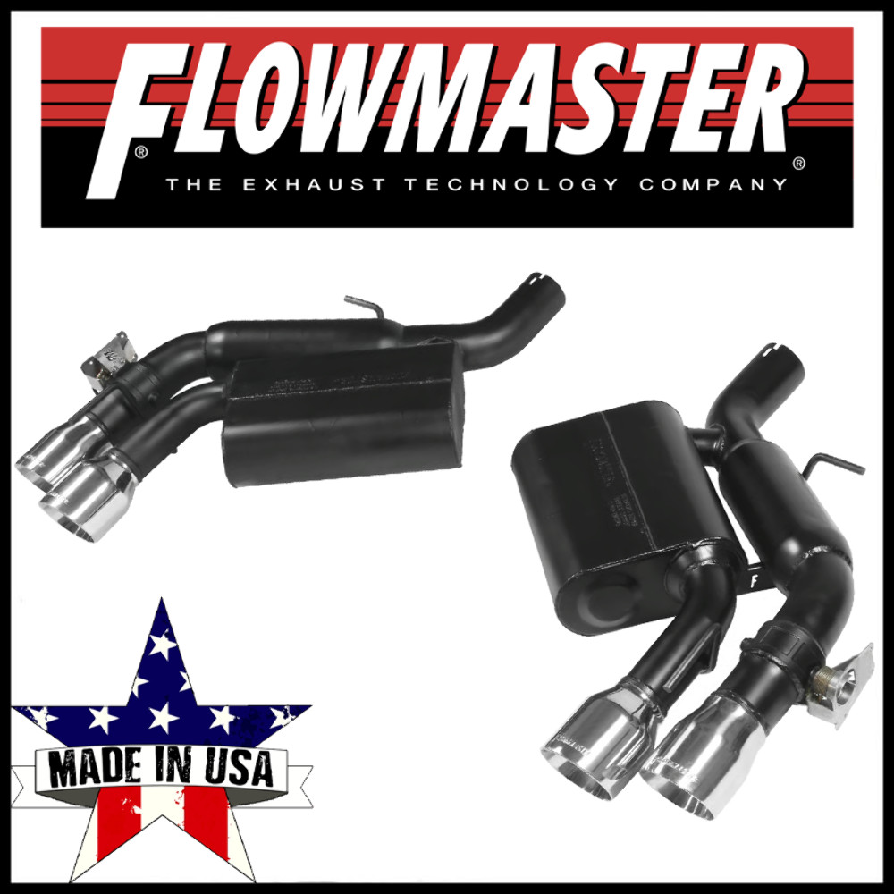 Flowmaster American Thunder Axle-Back Exhaust System 2016-2024 Chevy Camaro 6.2L