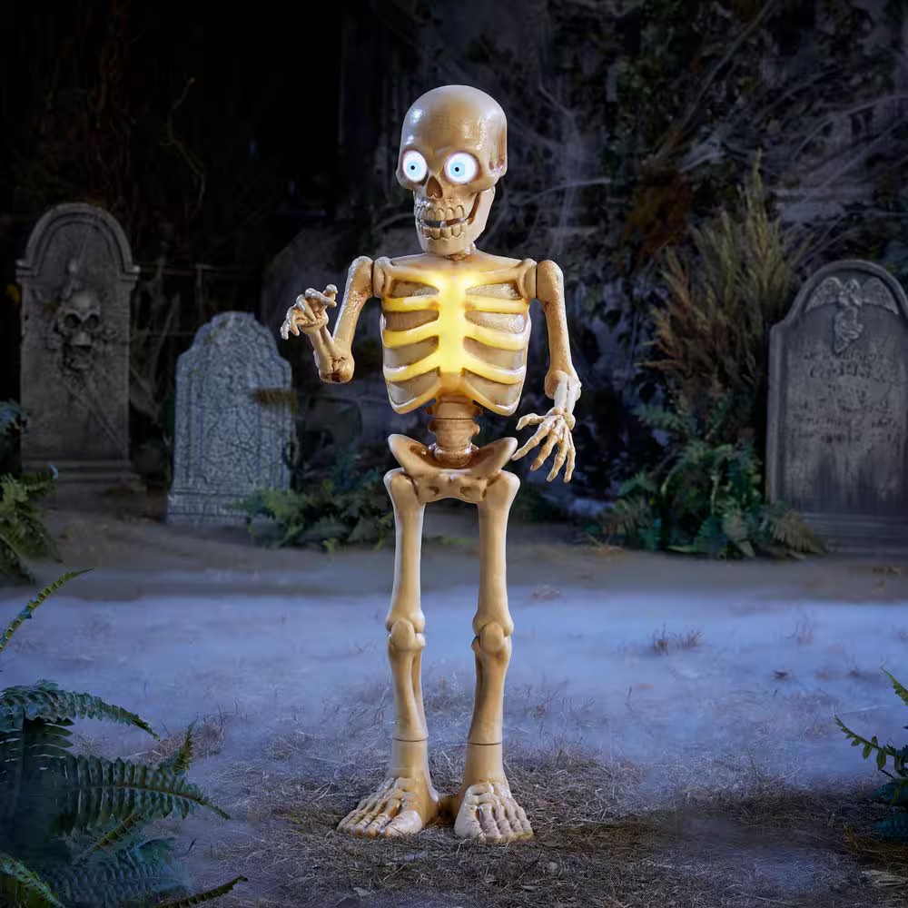 3 Ft Halloween Classics Animated Dancing Skeleton 3 Ft Halloween Classics Animated Dancing Skeleton