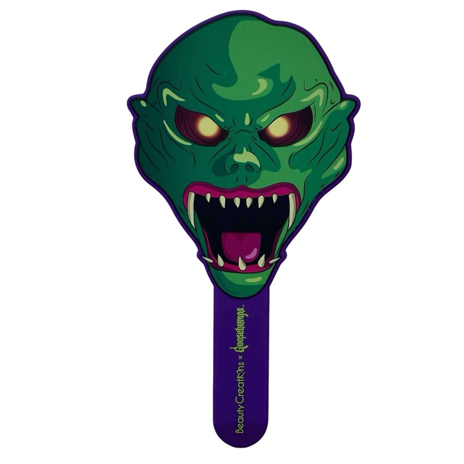 Beauty Creations - Goosebumps Haunted Mask Hand Mirror Pre Owned Use 9” By 5” Beauty Creations - Goosebumps Haunted Mask Hand Mirror Pre Owned Use 9” By 5”