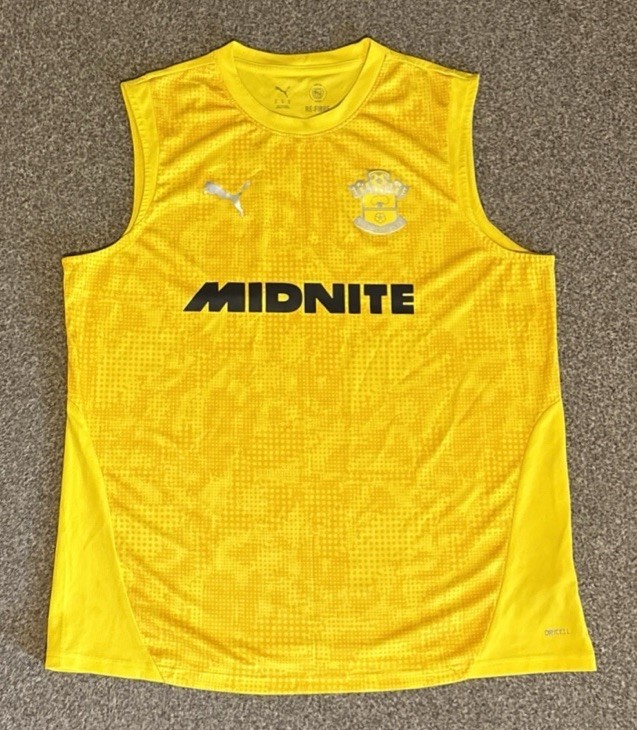 Southampton FC 2025/26 Puma Training Vest, XL, Excellent Condition Southampton FC 2025/26 Puma Training Vest, XL, Excellent Condition