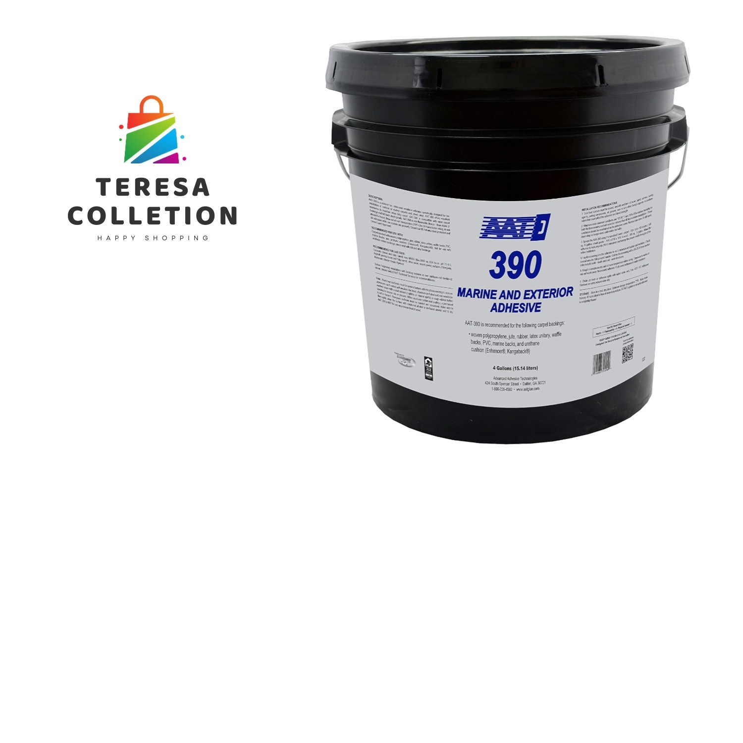 AAT-390 G Carpet Adhesive, 1 Gallon,