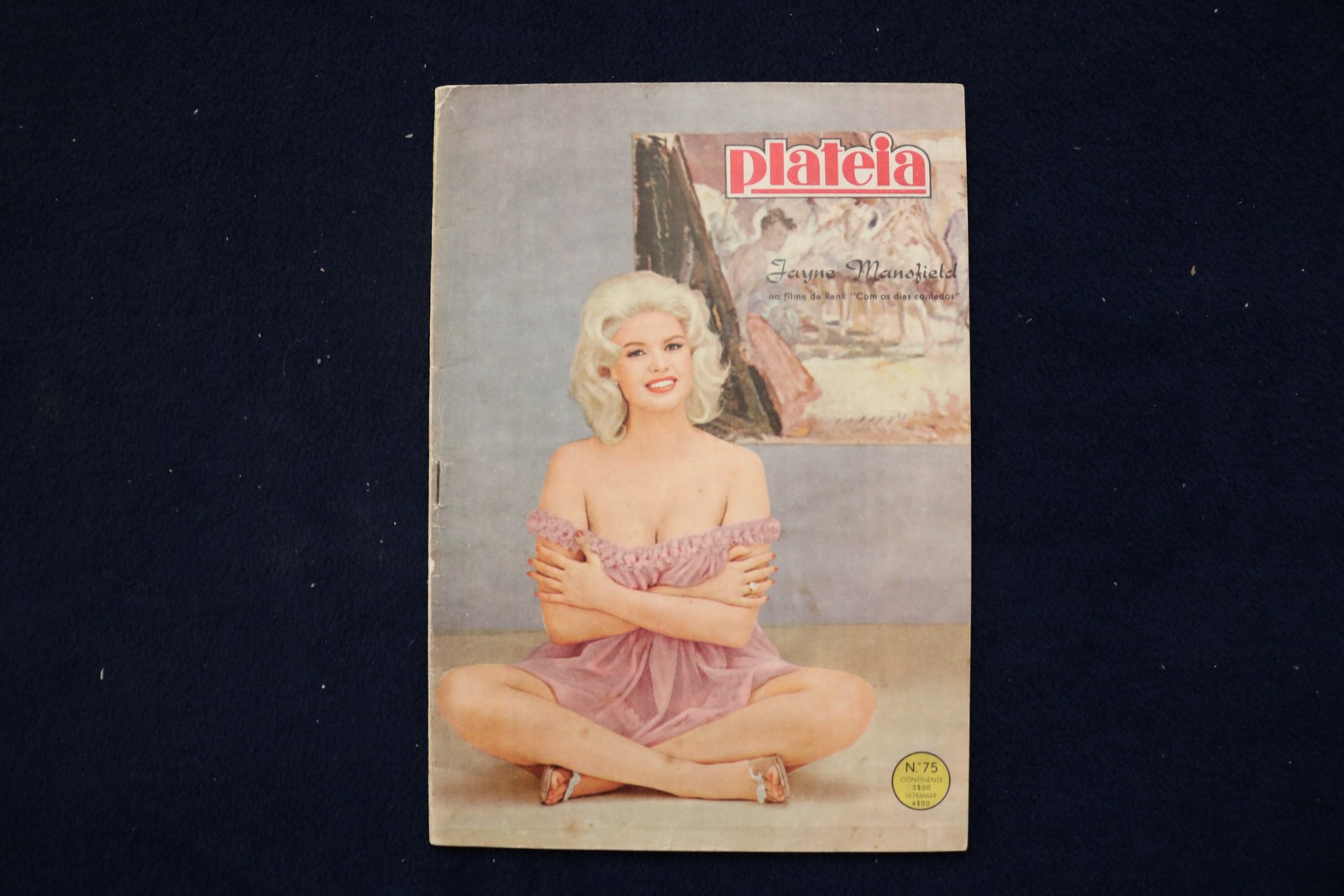 1961 FEBRUARY 1 PLATEIA MAGAZINE - JAYNE MANSFIELD COVER - PORTUGUESE - E 34546