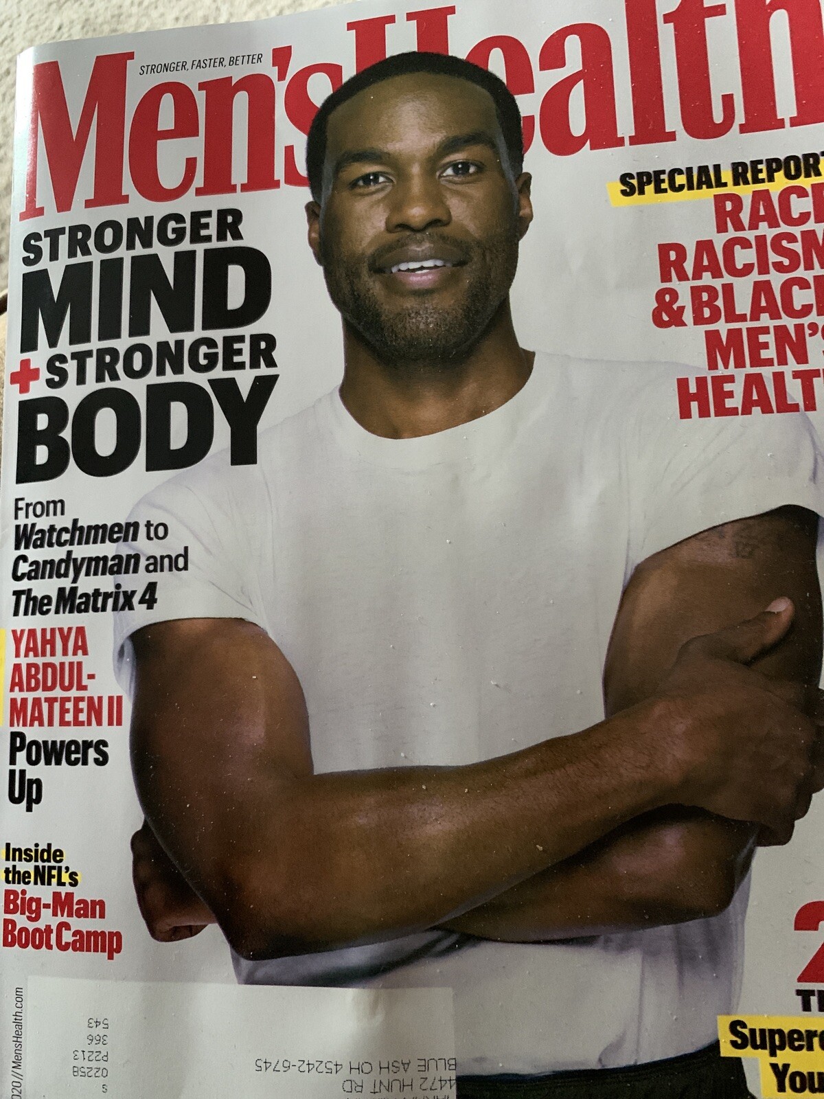 Mens Health Magazine September 2020 Yahya Abdul Mateen II Race Racism and Black Mens Health Magazine September 2020 Yahya Abdul Mateen II Race Racism and Black