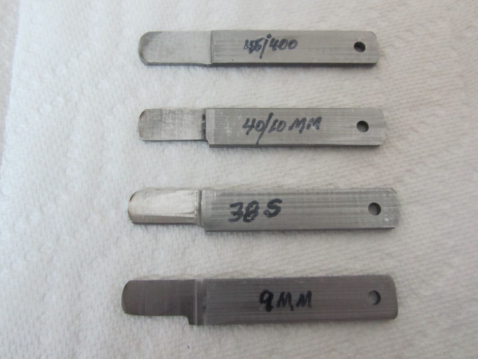 Galloway #4 1911 Extractor Gauge Set of 4 Gauages Galloway #4 1911 Extractor Gauge Set of 4 Gauages